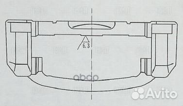 Скоба суппорта для а/м Chevrolet Lacetti (04)