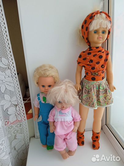 Куклы гдр, СССР под ремонт