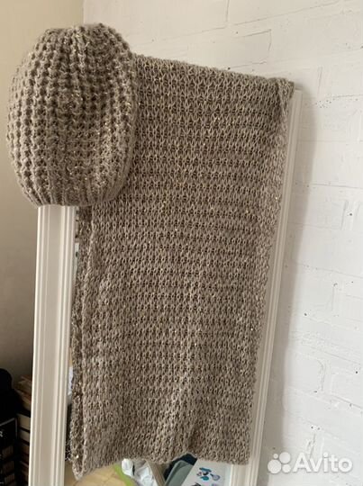 Комплект шапка и снуд