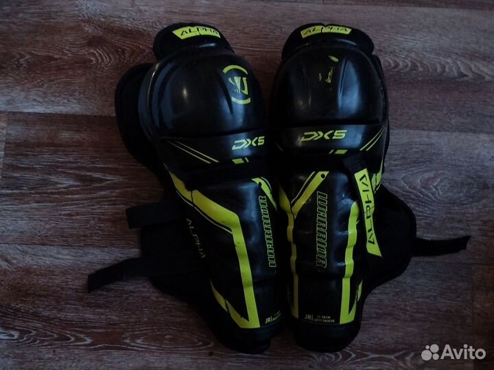 Щитки хоккейные детские warrior dx5 11