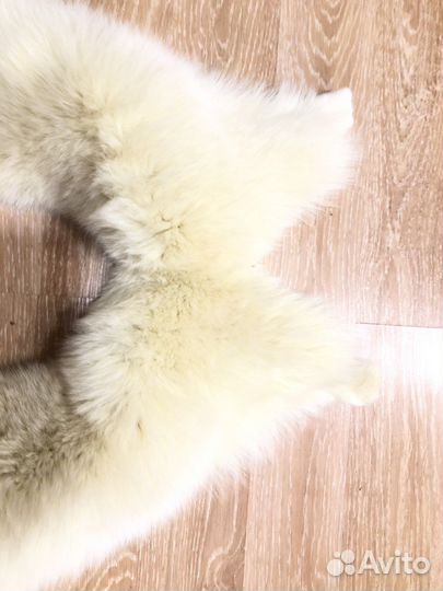 Меховой воротник песец