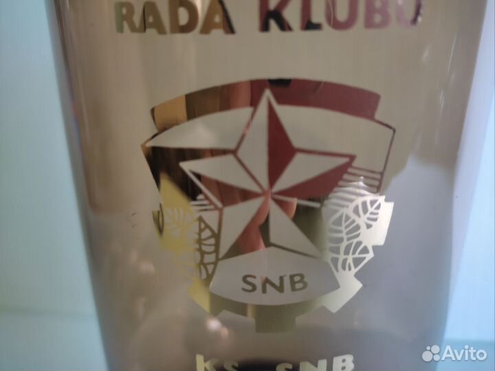 Ваза из цветного стекла Bohemia