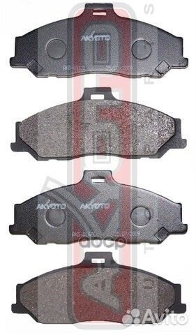 Колодки тормозные дисковые передние AKD-0163 AK