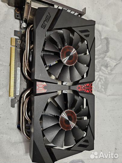 Видеокарта asus Strix GTX 960
