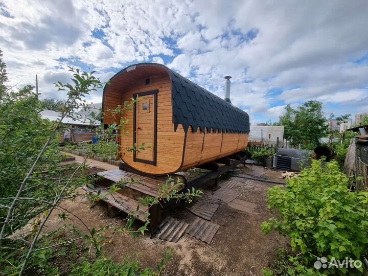 Баня Бочка квадро