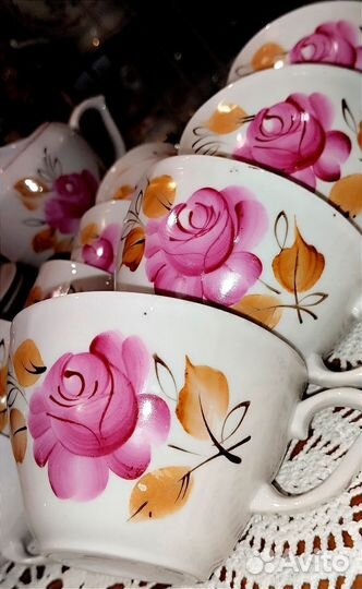 Чайно кофейный сервиз СССР