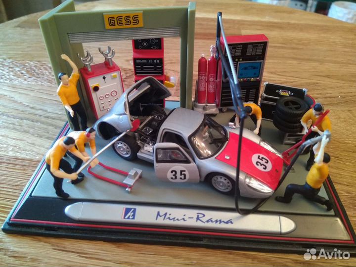 Минирама, Карарама,1/43, Порше с людьми