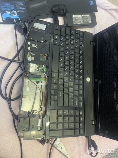 Ноутбук hp на запчасти