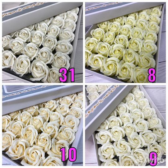 Мыльные розы оптом