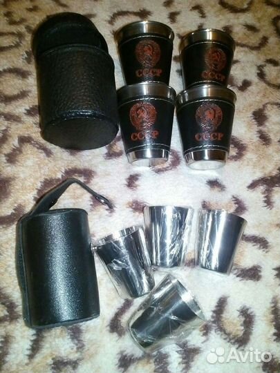 Хрустальный графин под водку, стопки