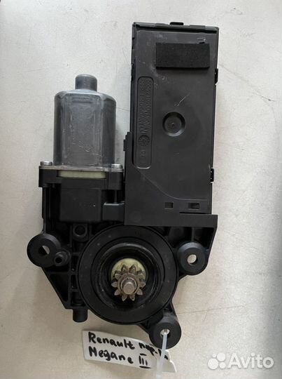 Моторчик стеклоподъемника левый Scenic 3