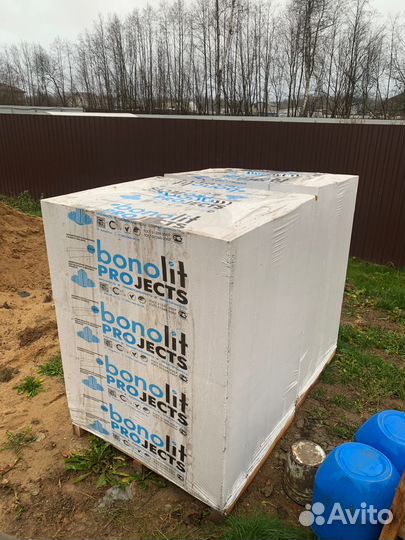 Газосиликатные блоки Бонолит