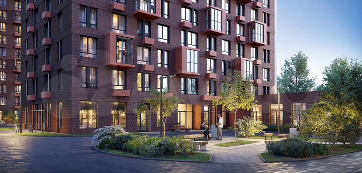 Квартира-студия, 27,3 м², 12/17 эт.