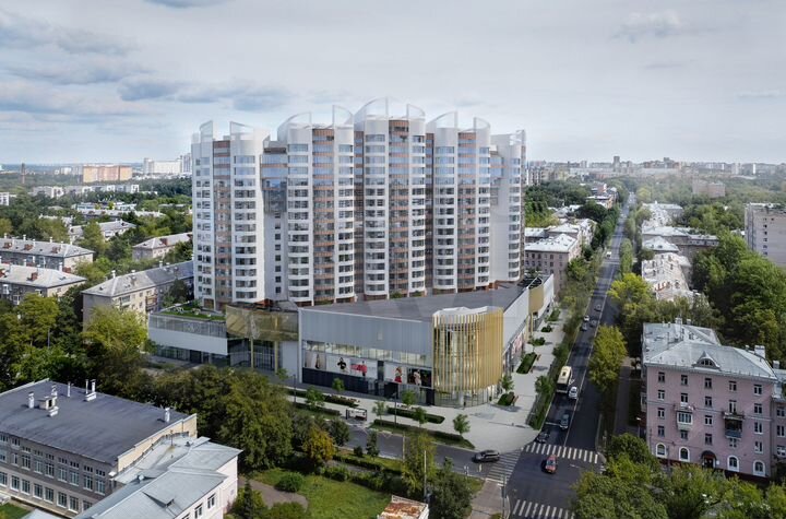 1-к. квартира, 42,8 м², 16/19 эт.