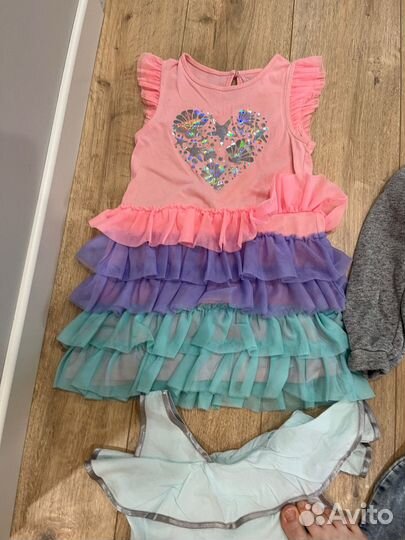 Вещи на девочку пакетом от 104