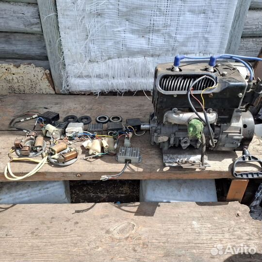 Двигатель на снегоход рысь 440
