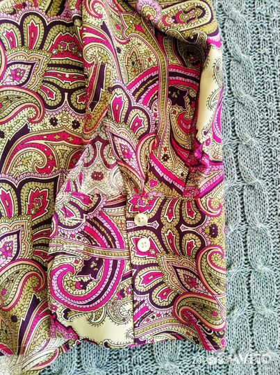 Элегантная блузка бренда eterna. Размер 38