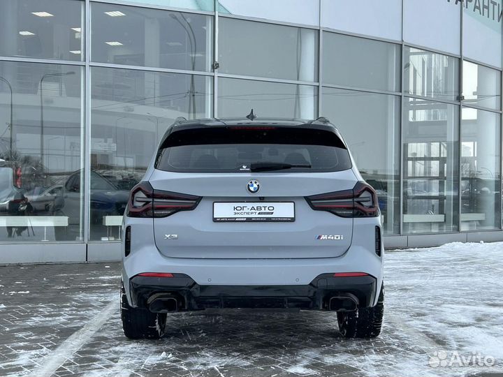 BMW X3 3.0 AT, 2022, 52 607 км