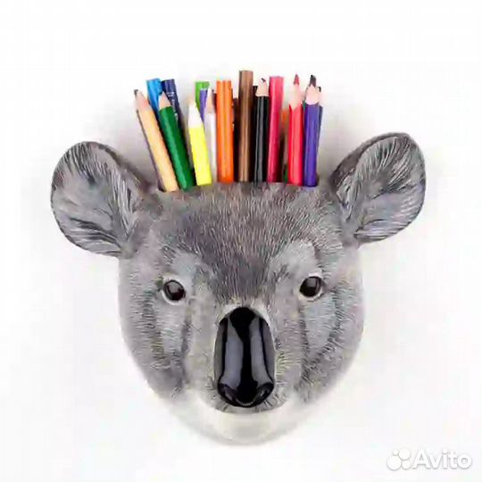 Кашпо-ваза керамическая мопс