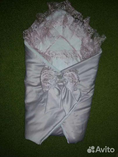 Конверт на выписку для девочки зима