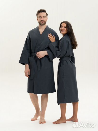 Халат банный вафельный Артикул 1268 - 1265