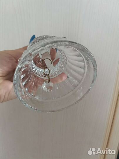 Колокольчик хрустальный СССР