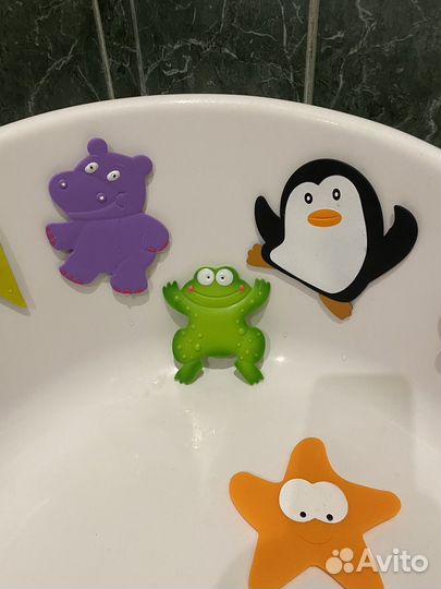 Игрушки для ванны на присосках