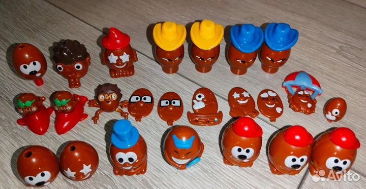 Игрушки из турецких шоколадных яиц Ozmo