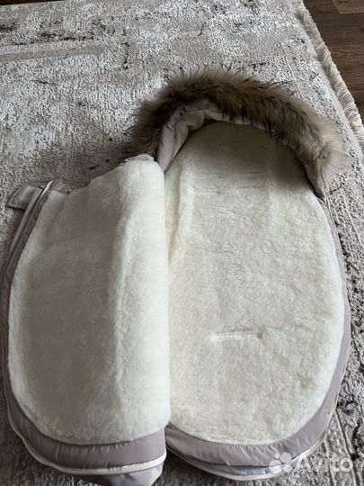 Зимний конверт в коляску