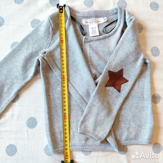 Кофточка hm для девочки 98 104 хлопок