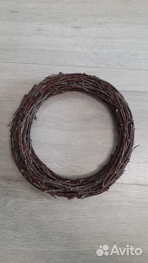 Основа для венка из березовых веток 20-22 см