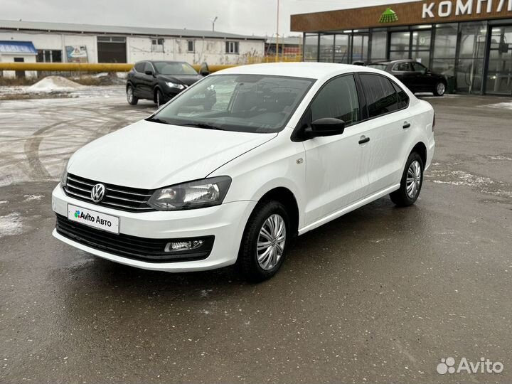 Volkswagen Polo 1.6 МТ, 2018, 222 000 км