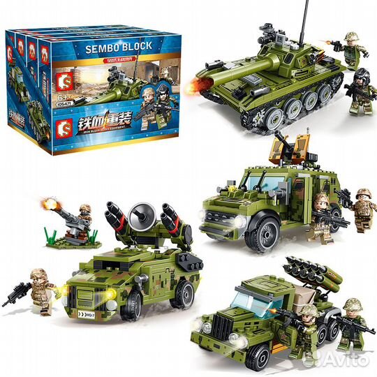 Конструктор Sembo Block 