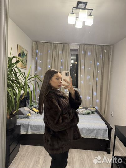 Шуба норковая автоледи