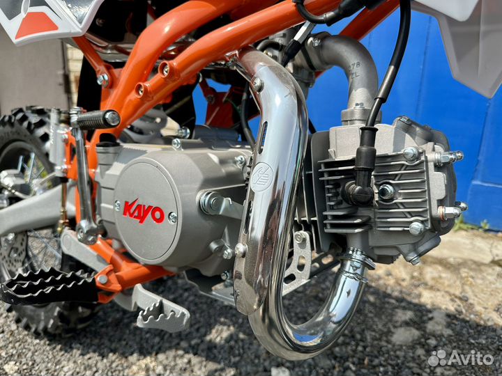 Питбайк kayo basic TT125 17/14 (2022 г.), новый