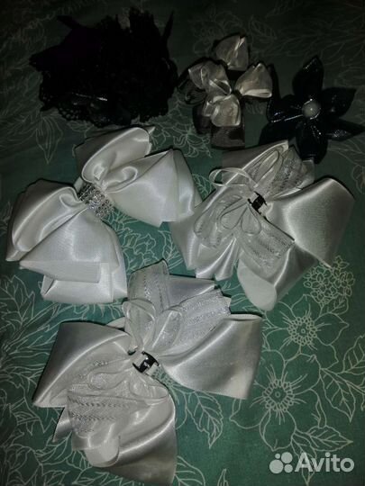 Банты для волос на 1 сентября