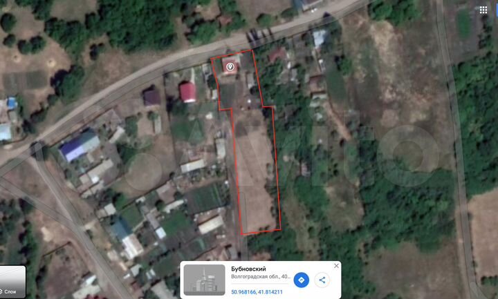 Дом 51 м² на участке 36 сот.