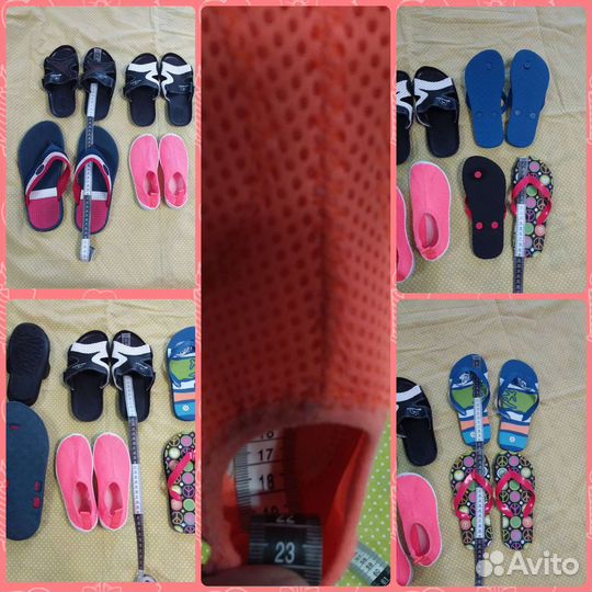 Купальники, сланцы, шапочки, очки