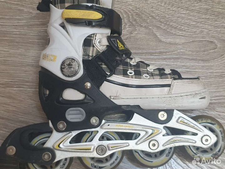 Роликовые коньки детские + защита