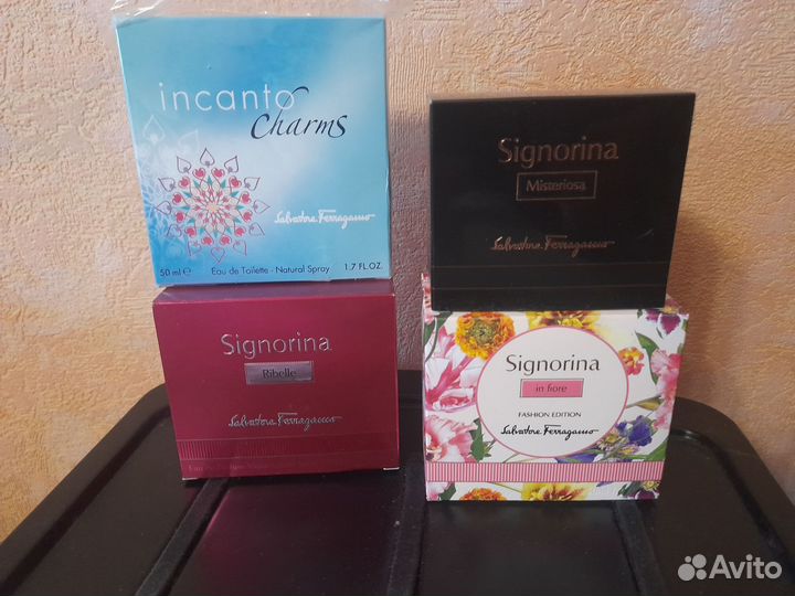 Salvatore ferragamo парфюмерия женские