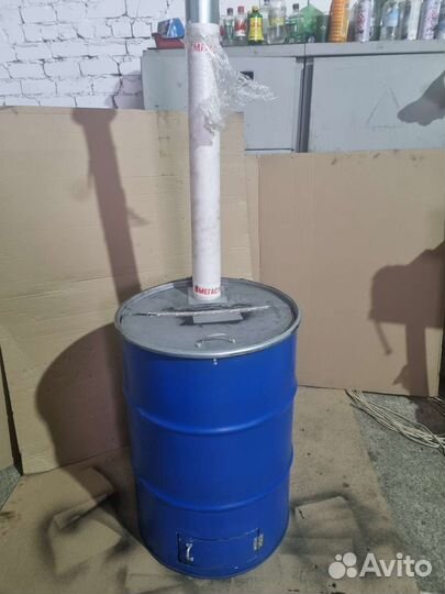 Бочка для сжигания мусора