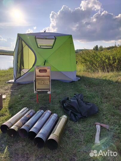 Мобильная баня палатка