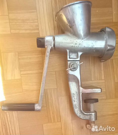 Мясорубка ручная СССР