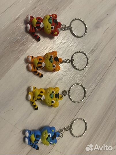 Брелок тигр, символ 2022 года