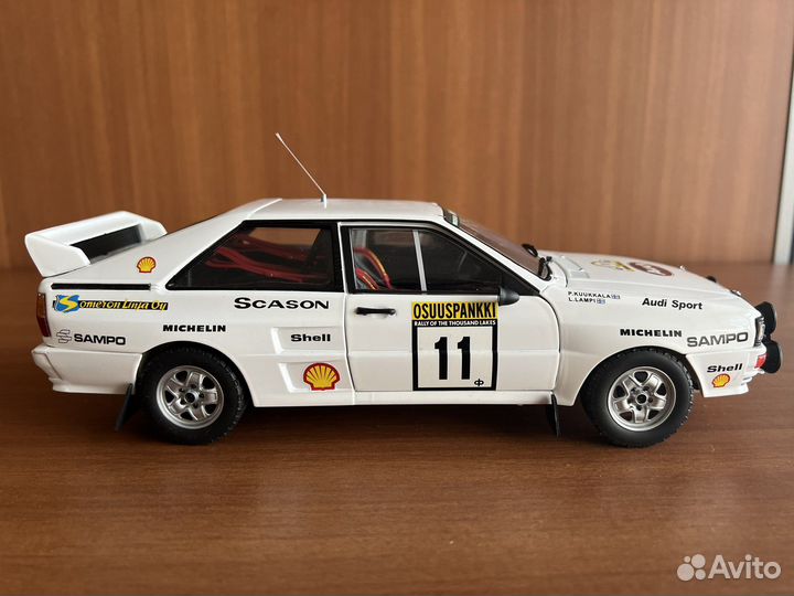 Audi Quattro A2 - #11 1:18 Sun star