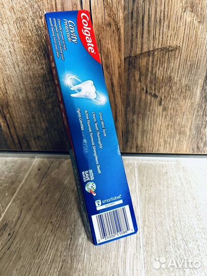 Зубная паста 4 штуки colgate cavity protection США