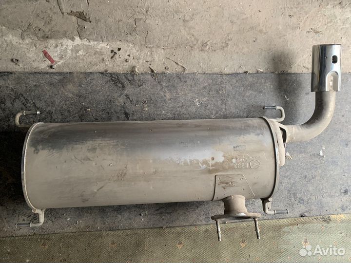 Глушитель на Мазду сх-7