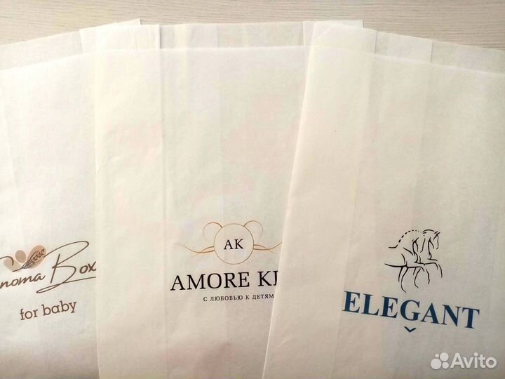 Пакеты бумажные крафт V-дно