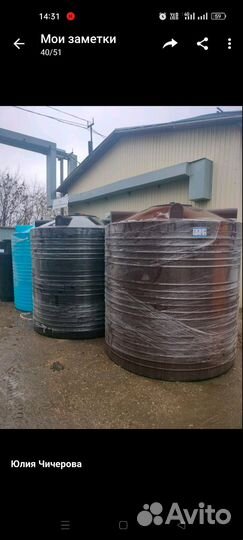 Ёмкости для воды