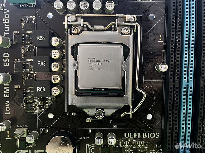 Комплект Core i5 2500 + Мат. Плата H77